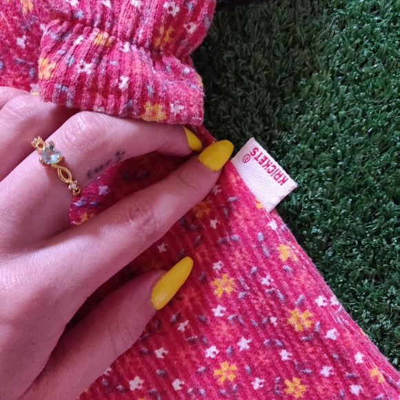 CORDUROY FLORAL SHIRT - Picture 2 of 2